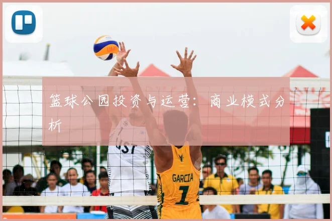 篮球公园投资与运营:商业模式分析
